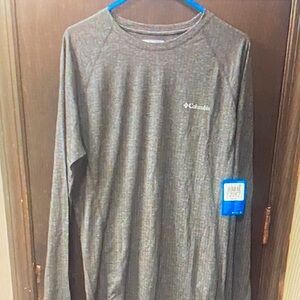 Columbia Gray Long Sleeve Shirt